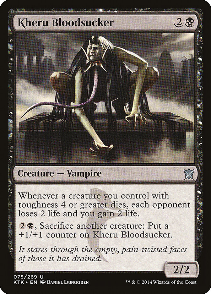 Kheru Bloodsucker [Khans of Tarkir] | Silver Goblin