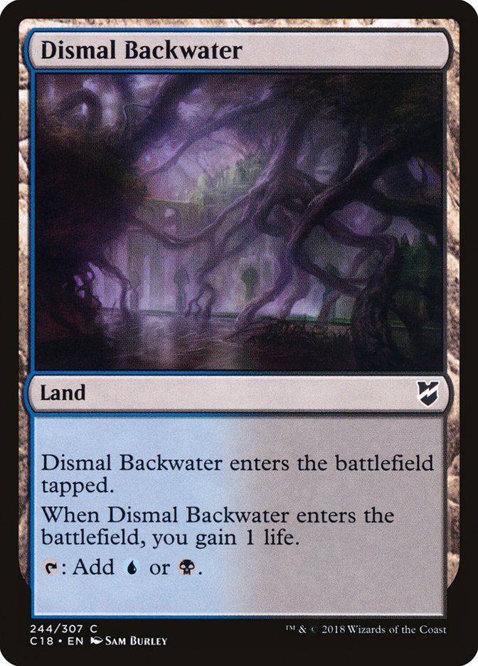 Dismal Backwater [Commander 2018] | Silver Goblin