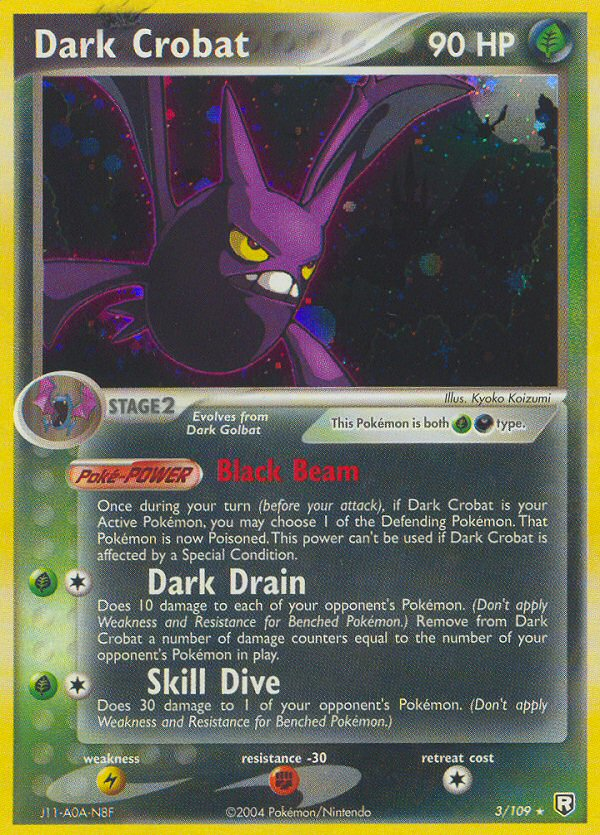 Dark Crobat (3/109) [EX: Team Rocket Returns] | Silver Goblin