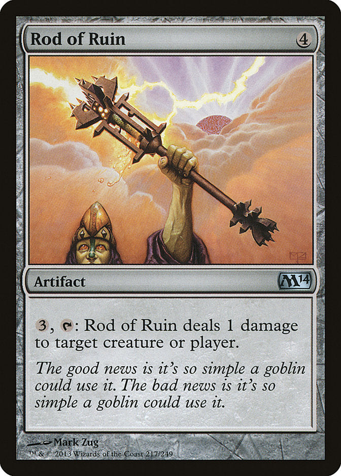 Rod of Ruin [Magic 2014] | Silver Goblin