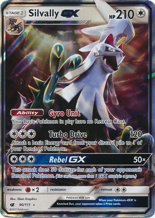 Silvally GX (90/111) (Jumbo Card) [Sun & Moon: Crimson Invasion] | Silver Goblin