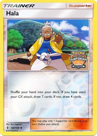 Hala (126/145) (Regional Championship Promo) [Sun & Moon: Guardians Rising] | Silver Goblin