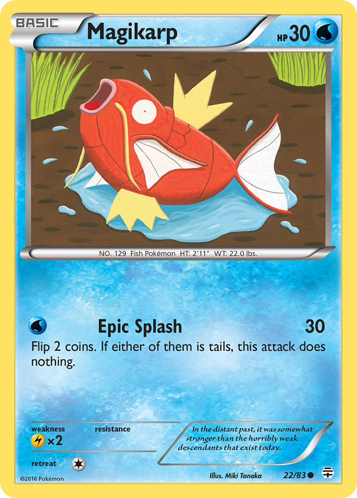 Magikarp (22/83) [XY: Generations] | Silver Goblin