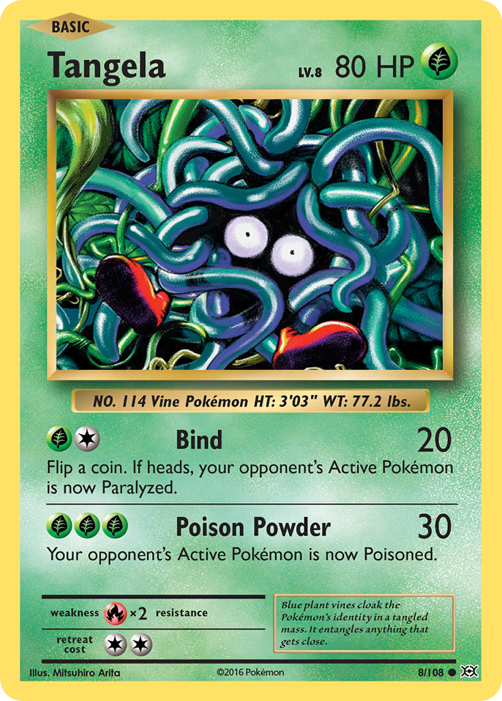 Tangela (8/108) [XY: Evolutions] | Silver Goblin