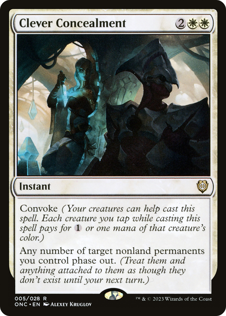 Clever Concealment [Phyrexia: All Will Be One Commander] | Silver Goblin