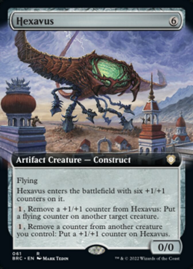 Hexavus (Extended Art) [The Brothers' War Commander] | Silver Goblin