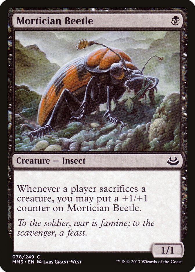 Mortician Beetle [Modern Masters 2017] | Silver Goblin