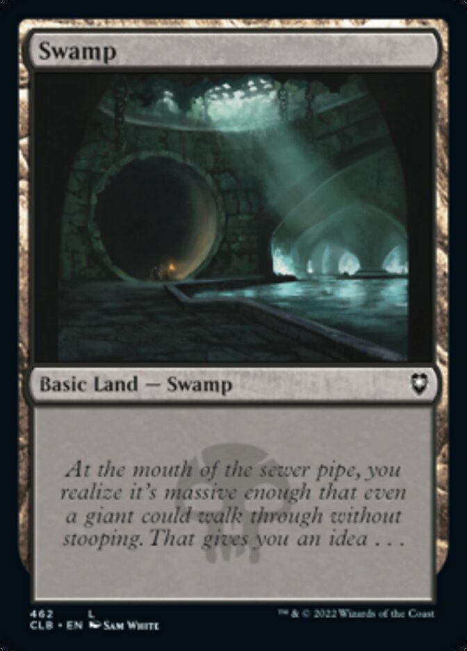 Swamp (462) [Commander Legends: Battle for Baldur's Gate] | Silver Goblin