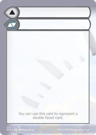 Helper Card (1/9) [Strixhaven: School of Mages Tokens] | Silver Goblin