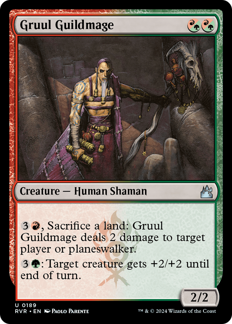 Gruul Guildmage [Ravnica Remastered] | Silver Goblin