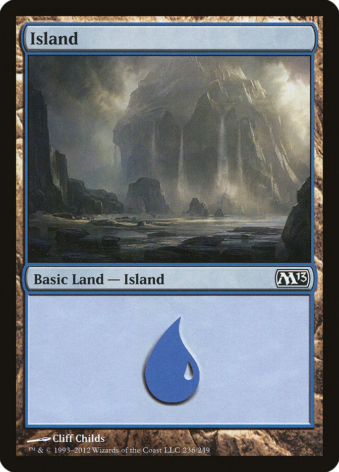 Island (236) [Magic 2013] | Silver Goblin