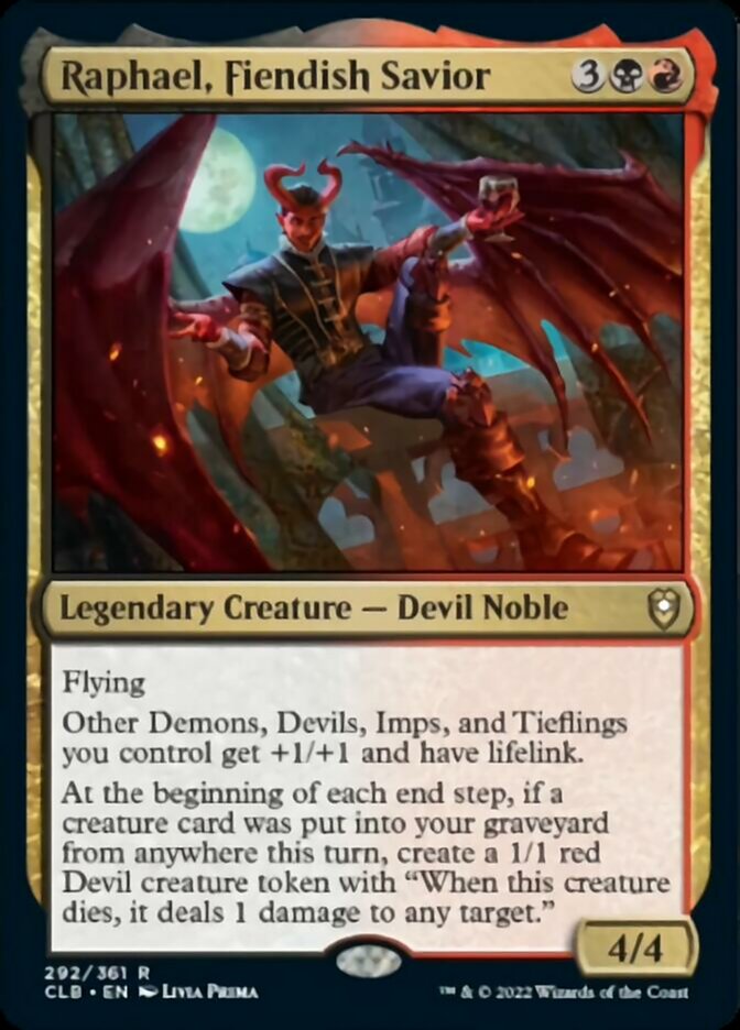 Raphael, Fiendish Savior [Commander Legends: Battle for Baldur's Gate] | Silver Goblin