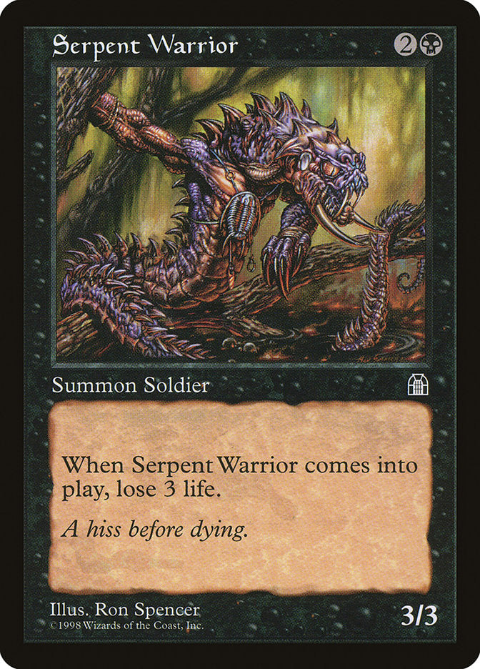 Serpent Warrior [Stronghold] | Silver Goblin
