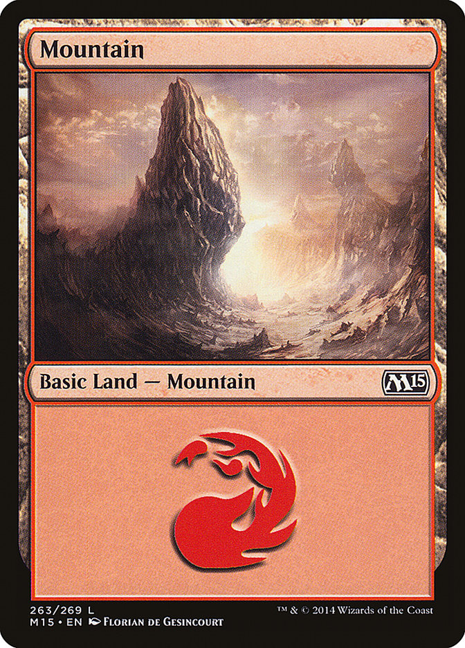 Mountain (263) [Magic 2015] | Silver Goblin