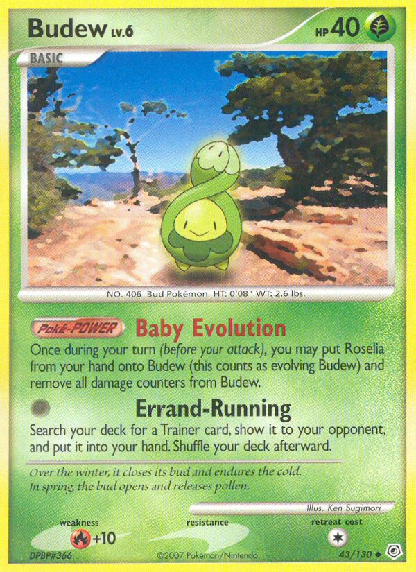 Budew (43/130) [Diamond & Pearl: Base Set] | Silver Goblin