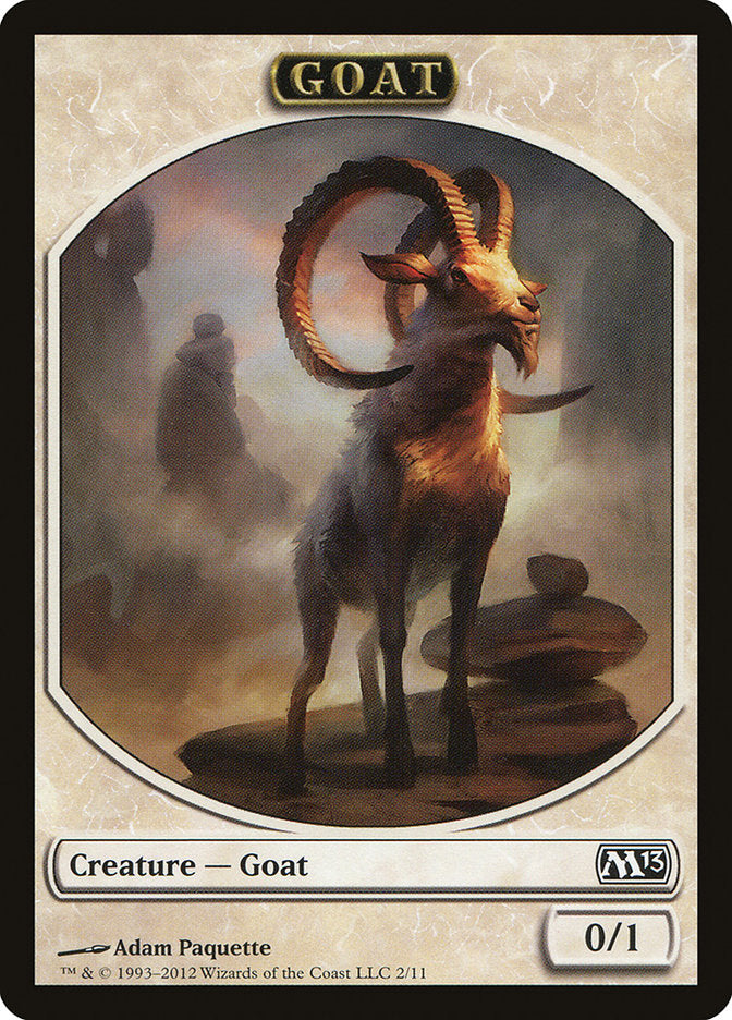Goat Token [Magic 2013 Tokens] | Silver Goblin