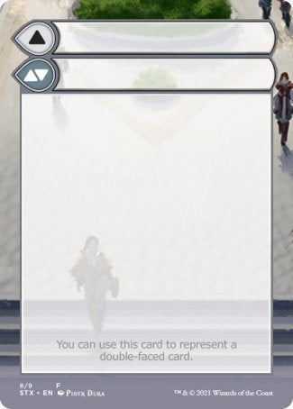 Helper Card (8/9) [Strixhaven: School of Mages Tokens] | Silver Goblin