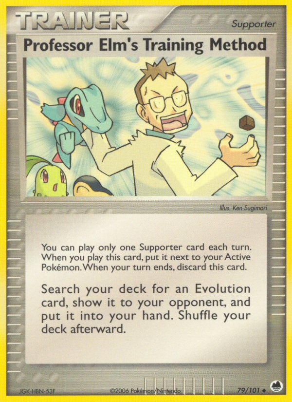 Professor Elm's Training Method (79/101) [EX: Dragon Frontiers] | Silver Goblin