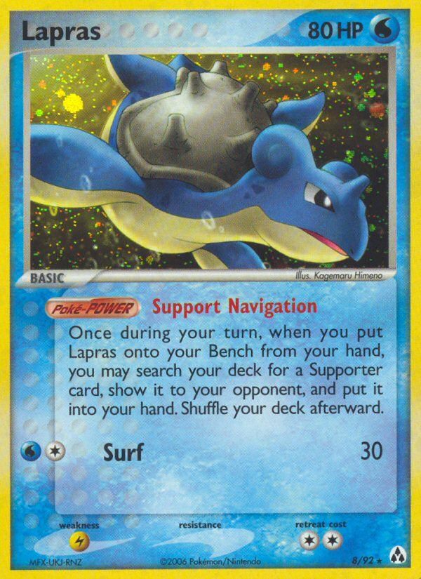 Lapras (8/92) [EX: Legend Maker] | Silver Goblin