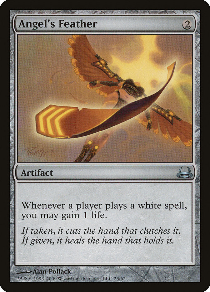 Angel's Feather [Duel Decks: Divine vs. Demonic] | Silver Goblin