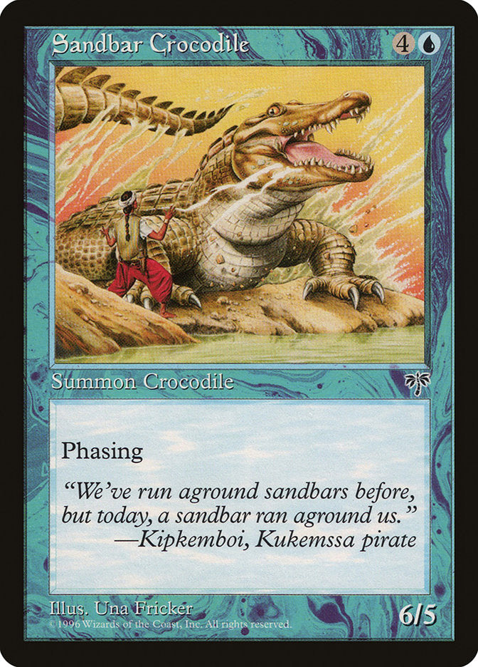 Sandbar Crocodile [Mirage] | Silver Goblin