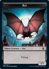 Blood // Bat Double-Sided Token [Innistrad: Crimson Vow Commander Tokens] | Silver Goblin