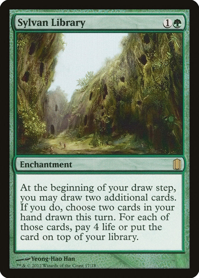 Sylvan Library [Commander's Arsenal] | Silver Goblin