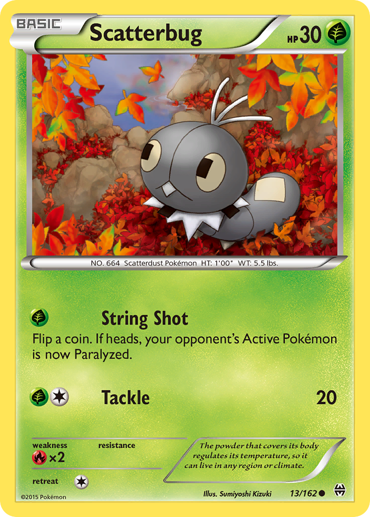 Scatterbug (13/162) [XY: BREAKthrough] | Silver Goblin