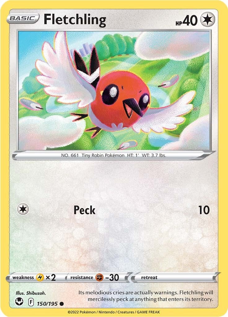 Fletchling (150) - Silver Tempest